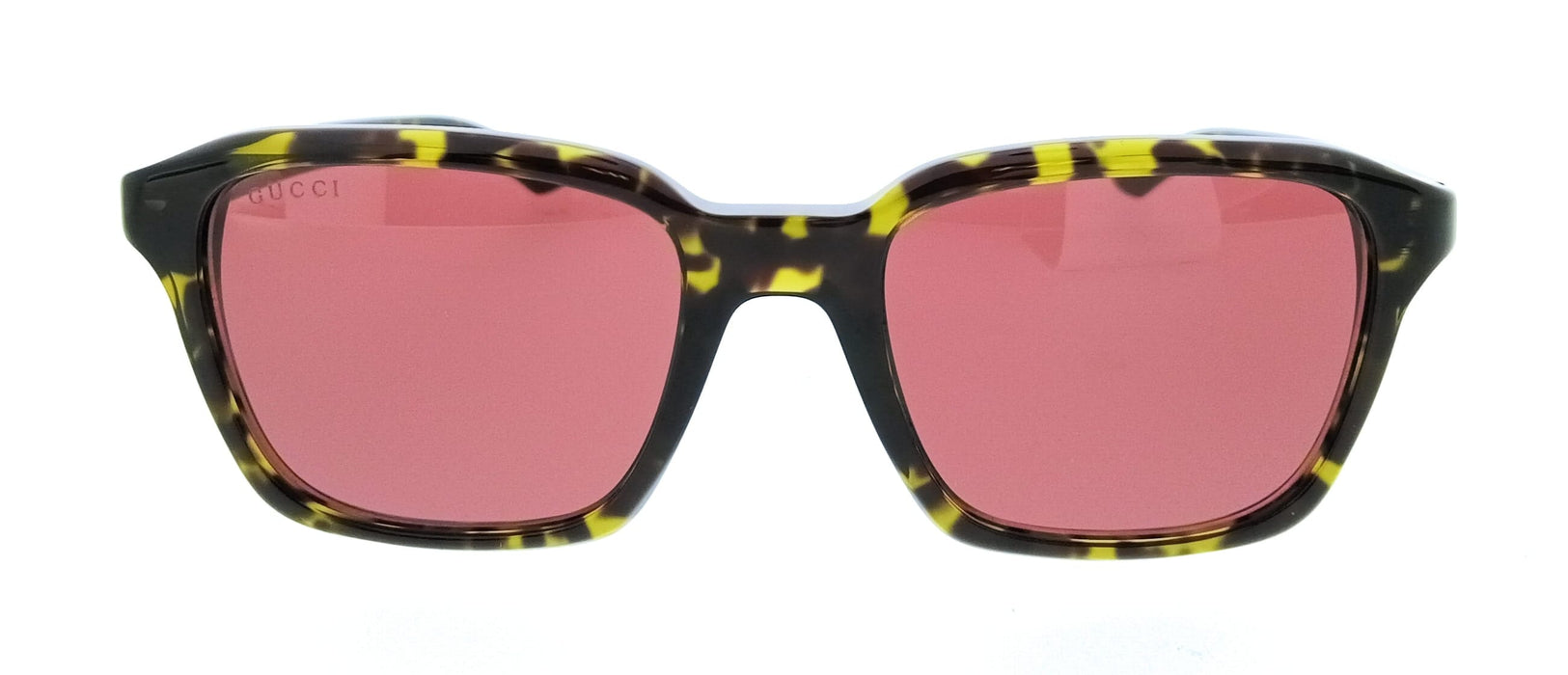 Gucci GG2078S-003 Havana Red Square Men’s Sunglasses