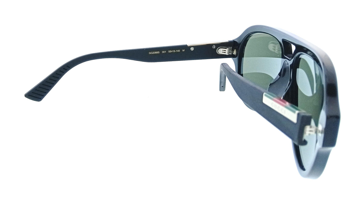 Gucci GG2088S-001 Black Aviator Men’s Sunglasses