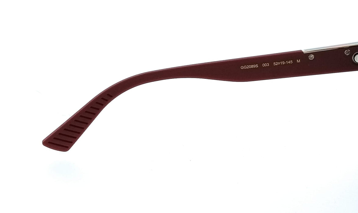 Gucci GG2089S-003 Havana Red Square Men’s Sunglasses
