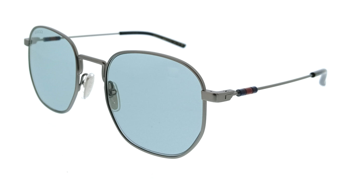Gucci GG2095S-005 Silver Geometric Men’s Sunglasses