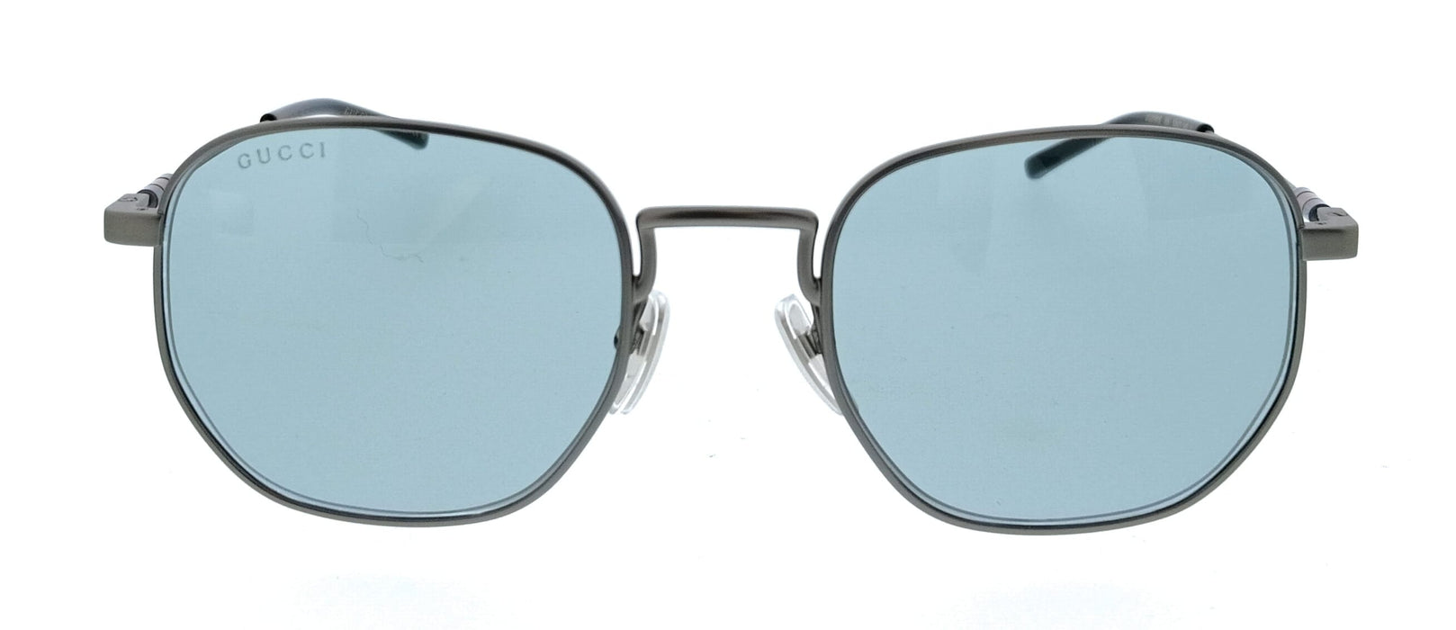 Gucci GG2095S-005 Silver Geometric Men’s Sunglasses