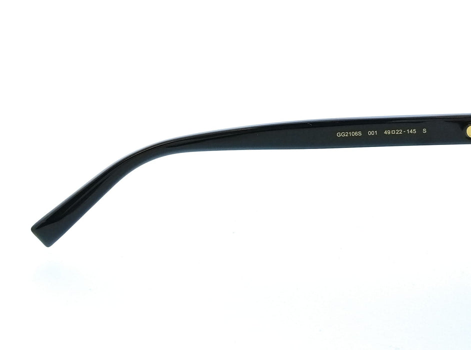 Gucci GG2106S-001 Black Square Men’s Sunglasses