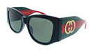 Gucci GG2106S-001 Black Oversized Square Women’s Sunglasses