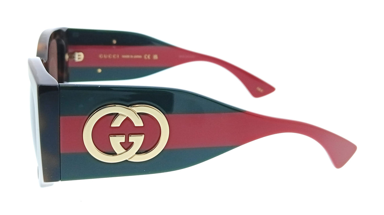 Gucci GG2115S-002 Havana Square Women’s Sunglasses