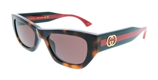 Gucci GG2116S-002 Havana Rectangle Women’s Sunglasses