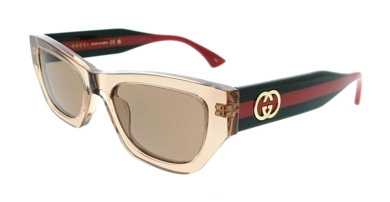 Gucci GG2116S-004 Beige Rectangle Women’s Sunglasses
