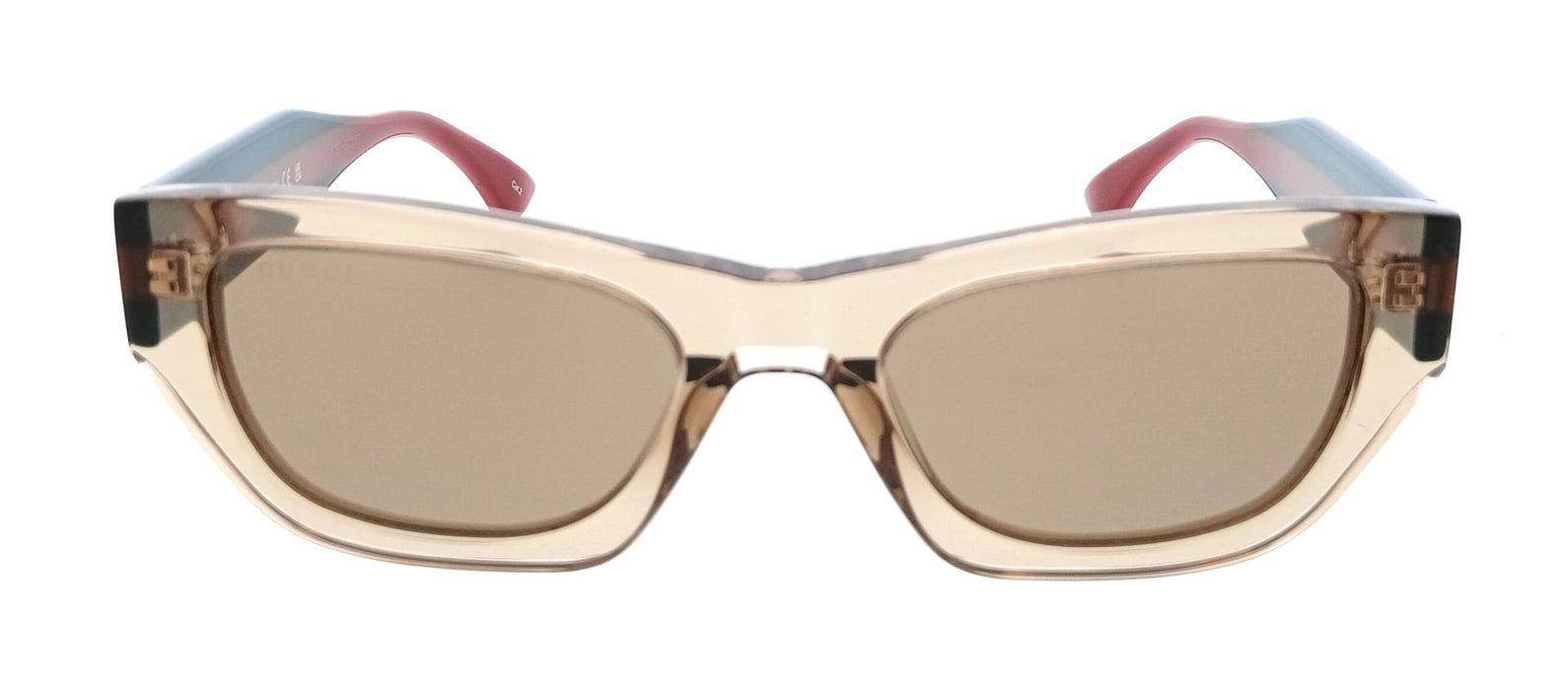 Gucci GG2116S-004 Beige Rectangle Women’s Sunglasses