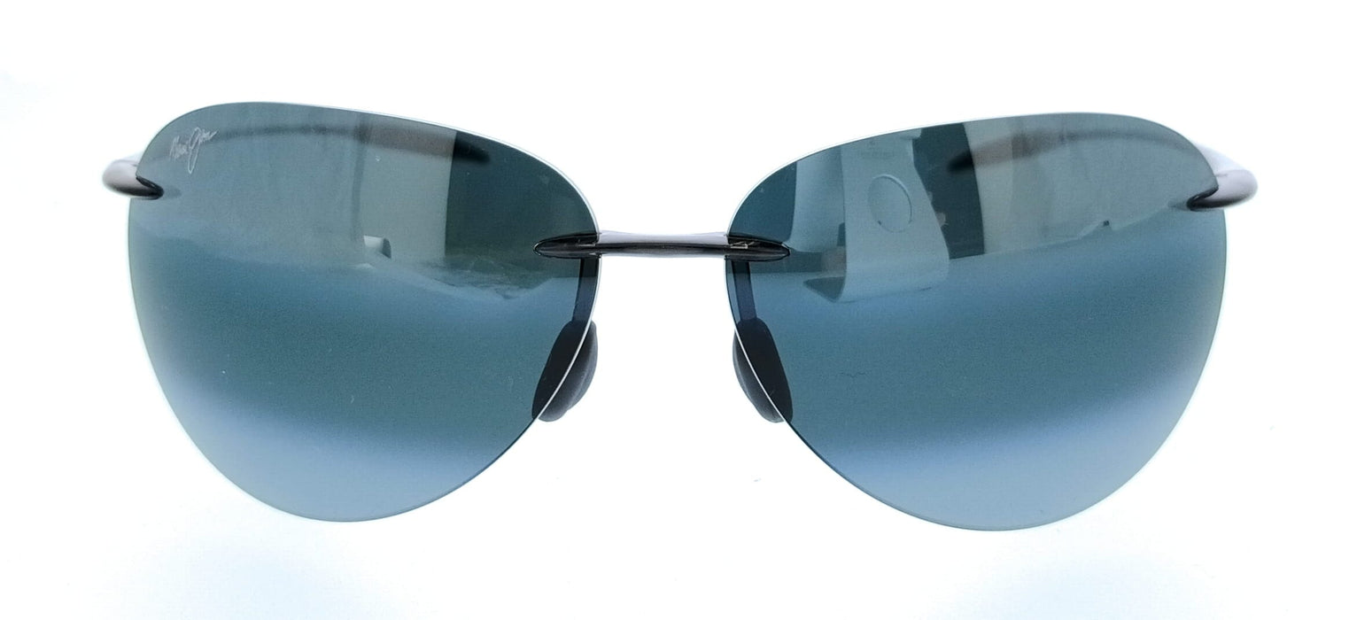 Maui Jim MJ0421S-005 Sugar Beach Gray Aviator Mens Sunglasses