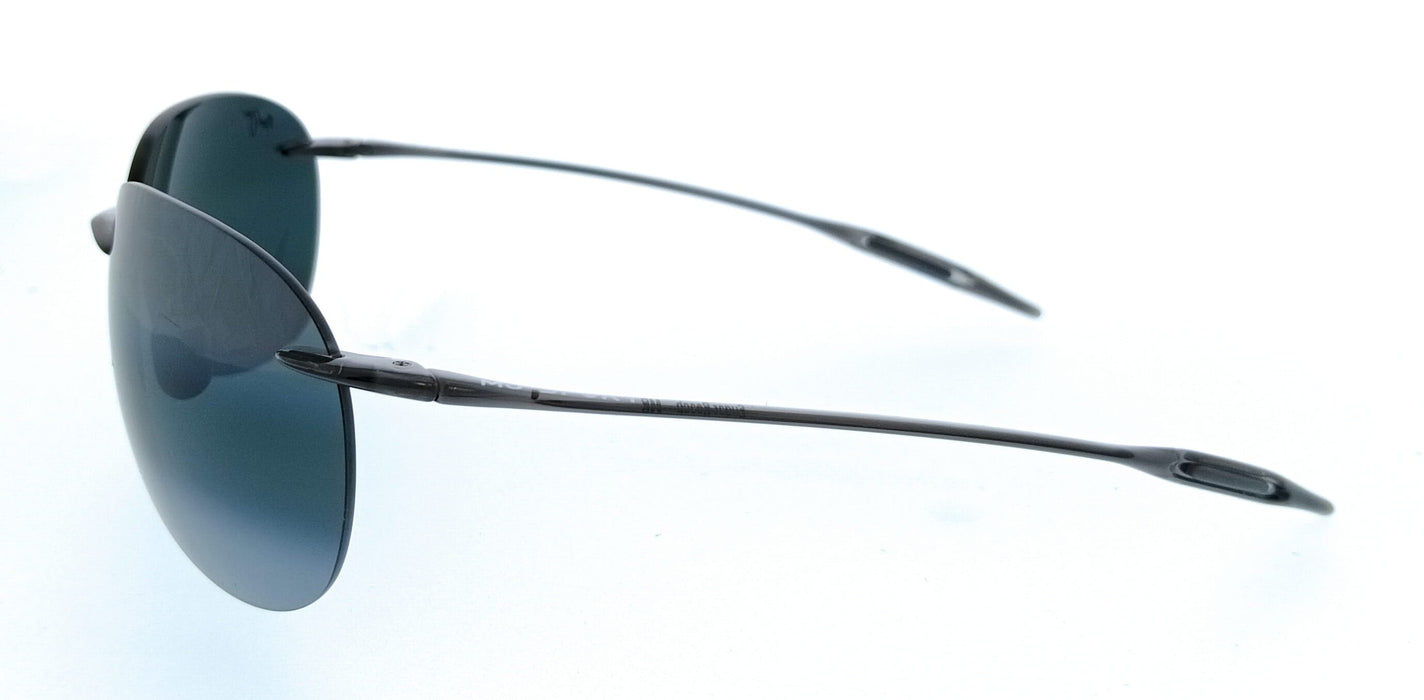 Maui Jim MJ0421S-005 Sugar Beach Gray Aviator Mens Sunglasses
