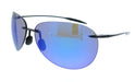 Maui Jim MJ0421S-006 Sugar Beach Black Aviator Mens Sunglasses