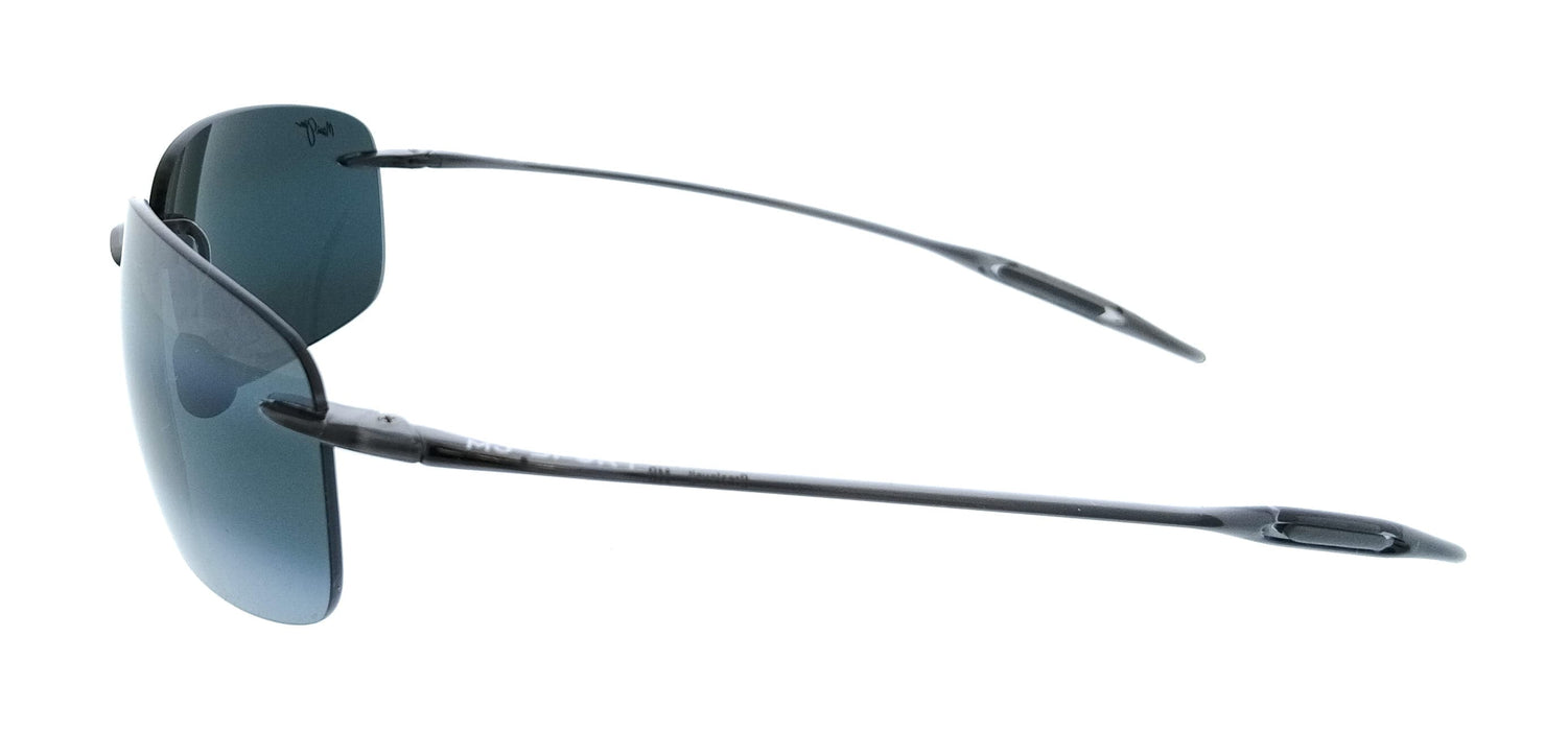 Maui Jim MJ0422S-036 Breakwall Gray Rectangular Mens Sunglasses