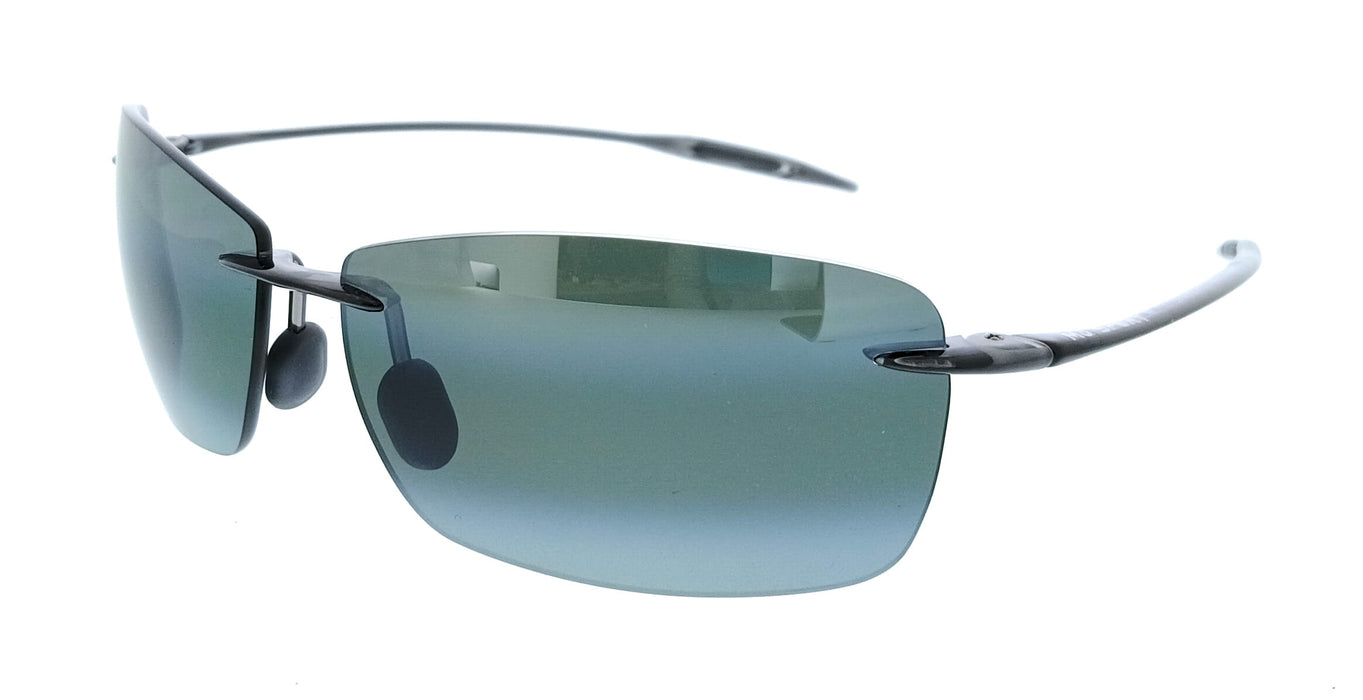 Maui Jim MJ0423S-039 Lighthouse Gray Rectangular Mens Sunglasses
