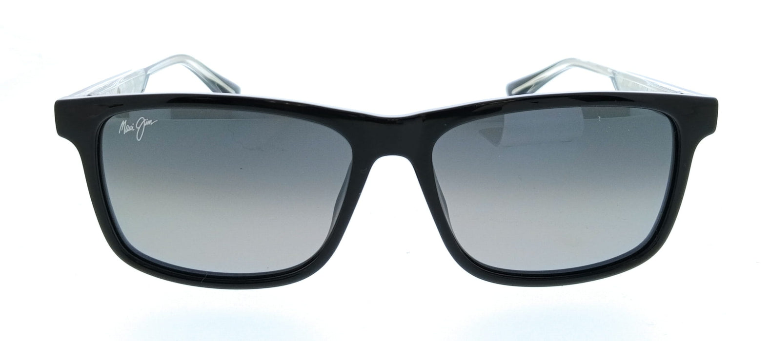 Maui Jim MJ0587S-001 Okina Black Square Mens Sunglasses