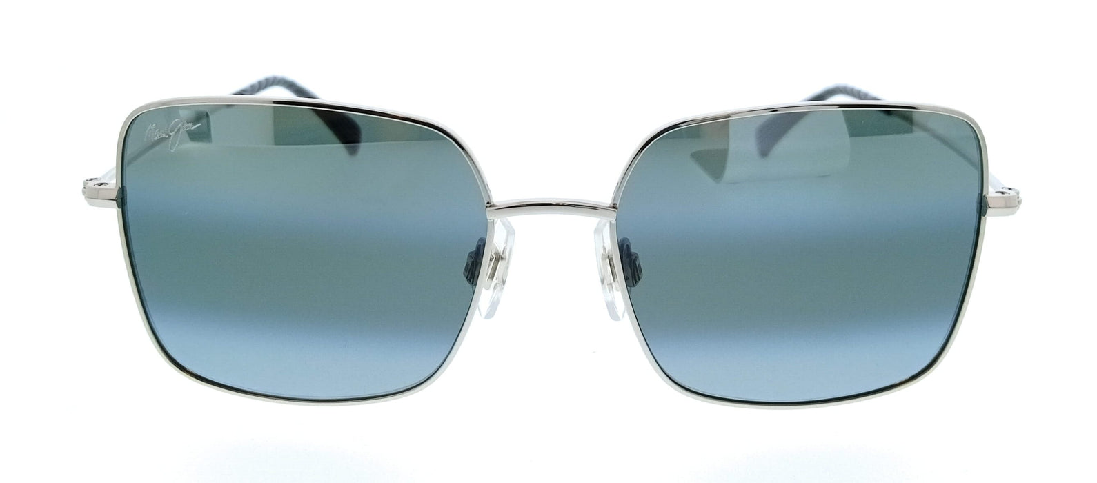Maui Jim MJ0590S-001 Lipine Silver Square Mens Sunglasses