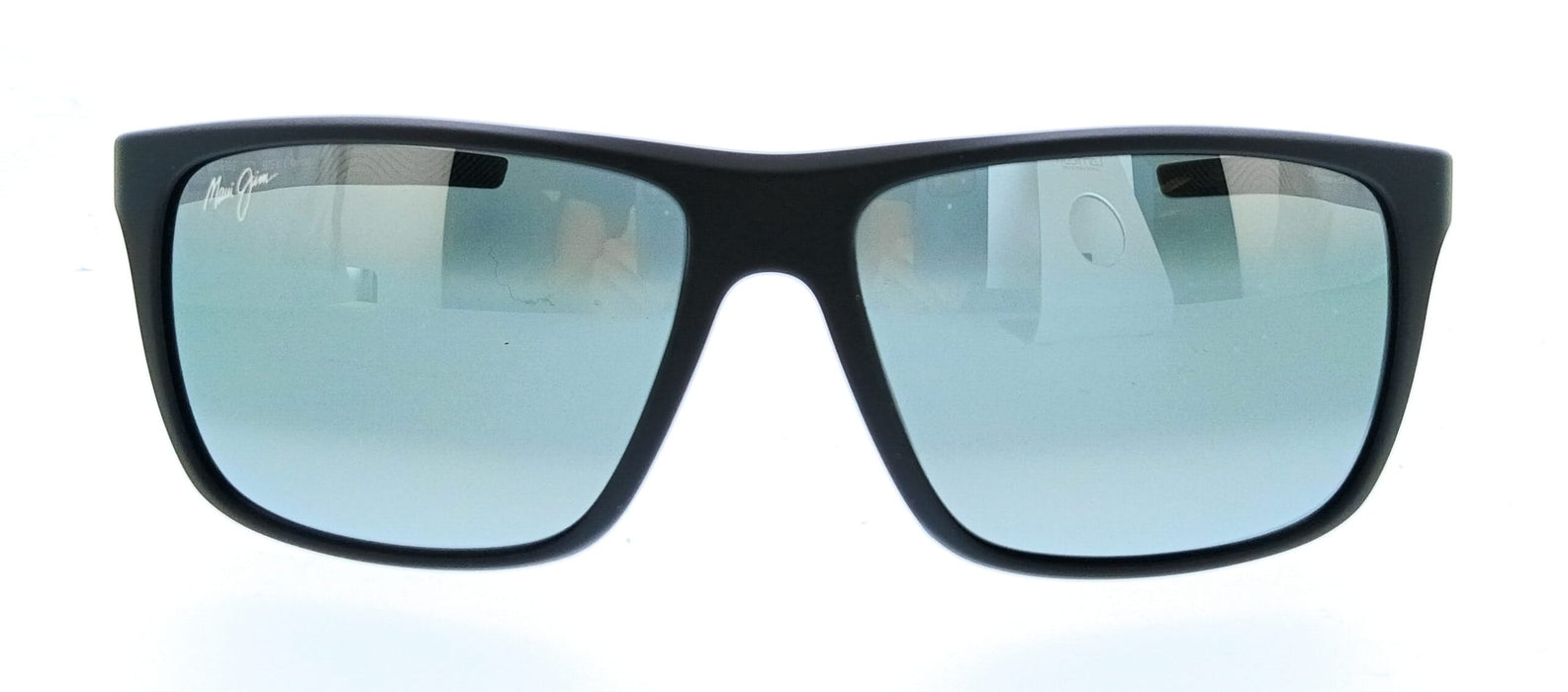 Maui Jim MJ0598S-001 Lehopulu Black Rectangular Mens Sunglasses