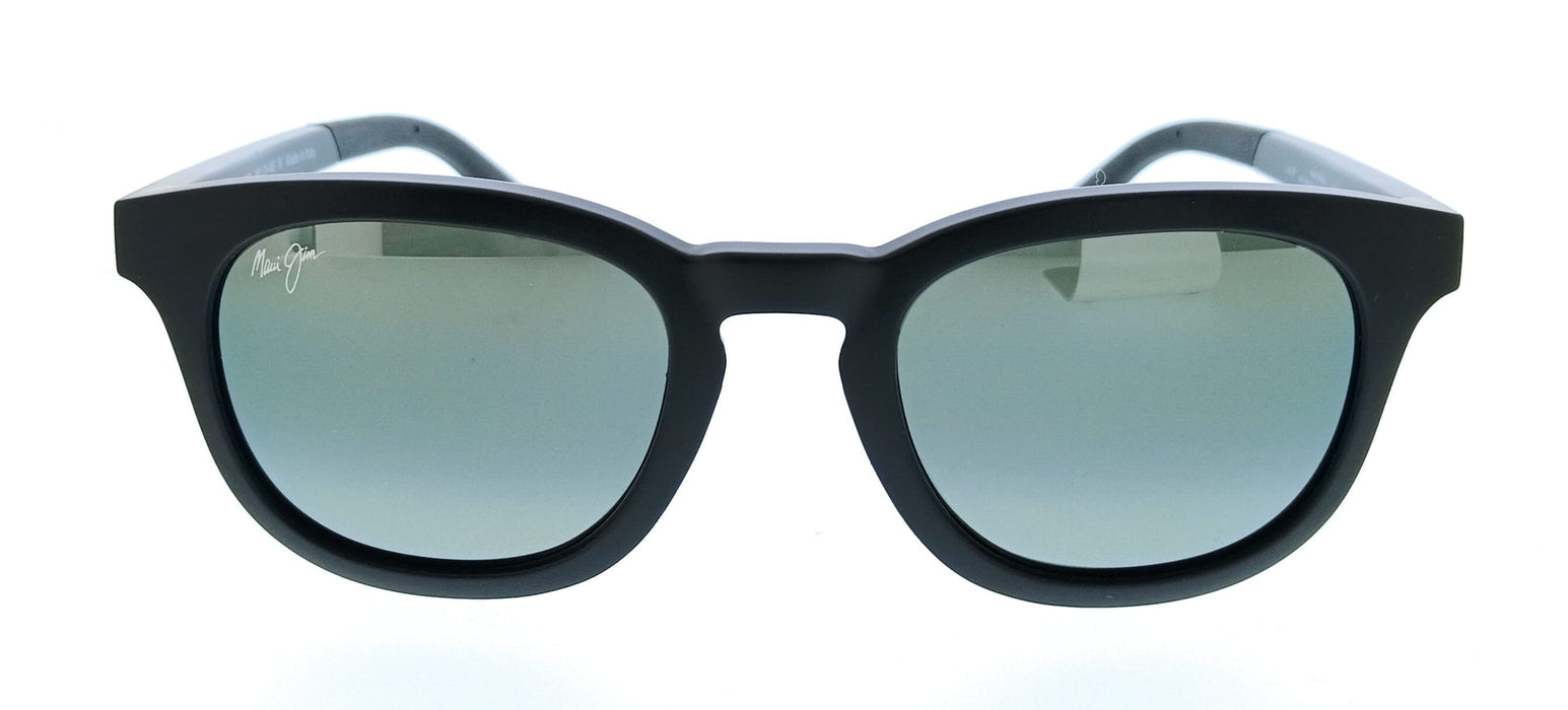 Maui Jim MJ0737S-007 Koko Head Black Round Mens Sunglasses