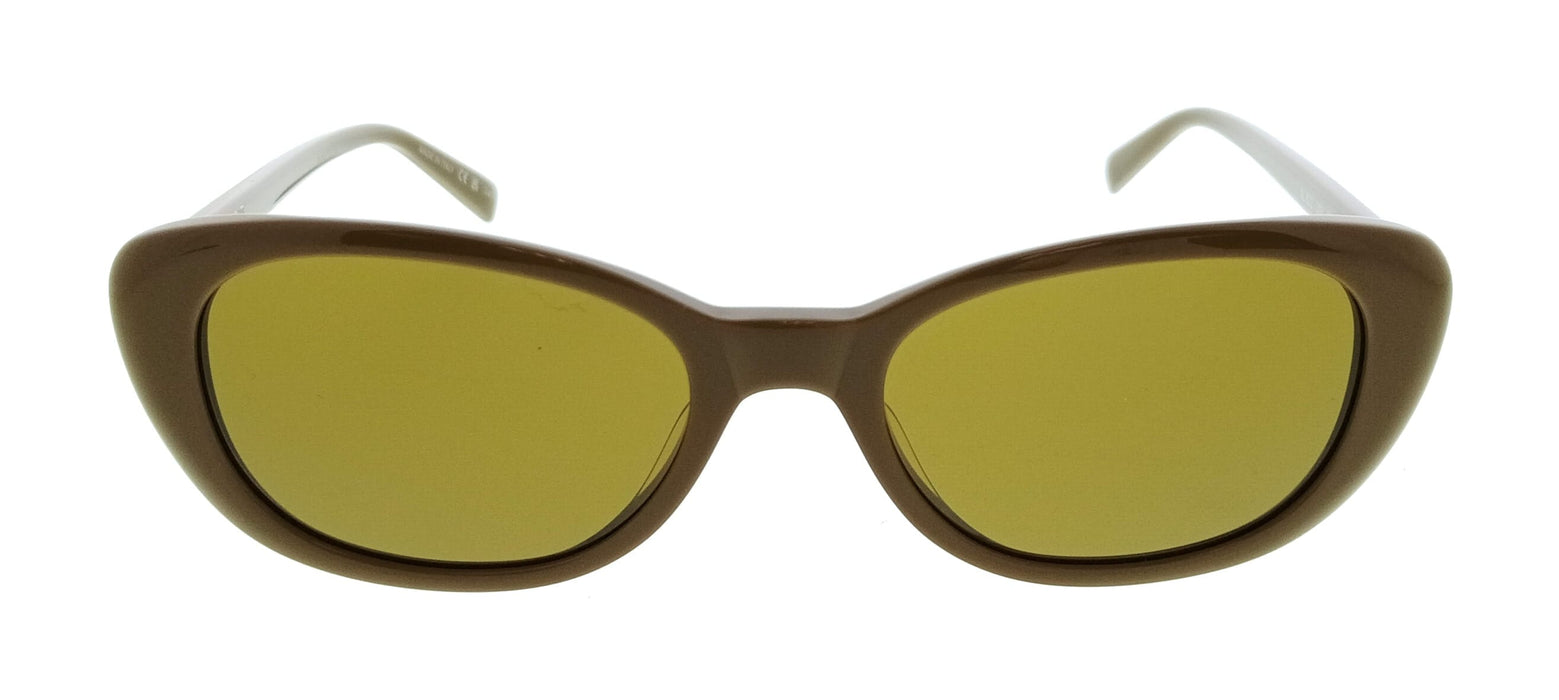 Saint Laurent SL 822-003 Brown Oval Womens Sunglasses