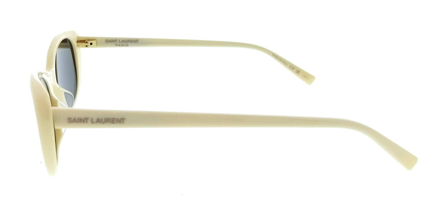 Saint Laurent SL 822-004 Ivory Oval Womens Sunglasses