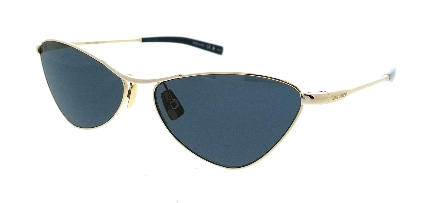 Saint Laurent SL 830-002 Gold Cat Eye Womens Sunglasses