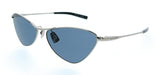 Saint Laurent SL 830-003 Silver Cat Eye Womens Sunglasses