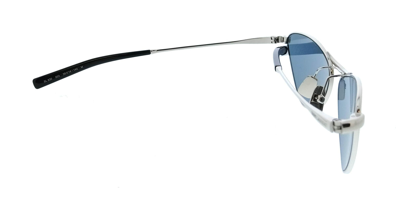 Saint Laurent SL 830-003 Silver Cat Eye Womens Sunglasses