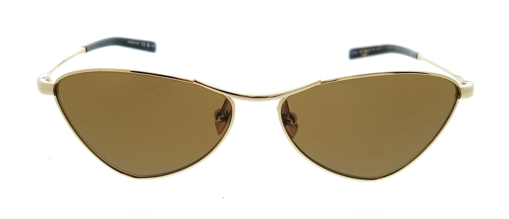 Saint Laurent SL 830-004 Gold Brown Cat Eye Womens Sunglasses