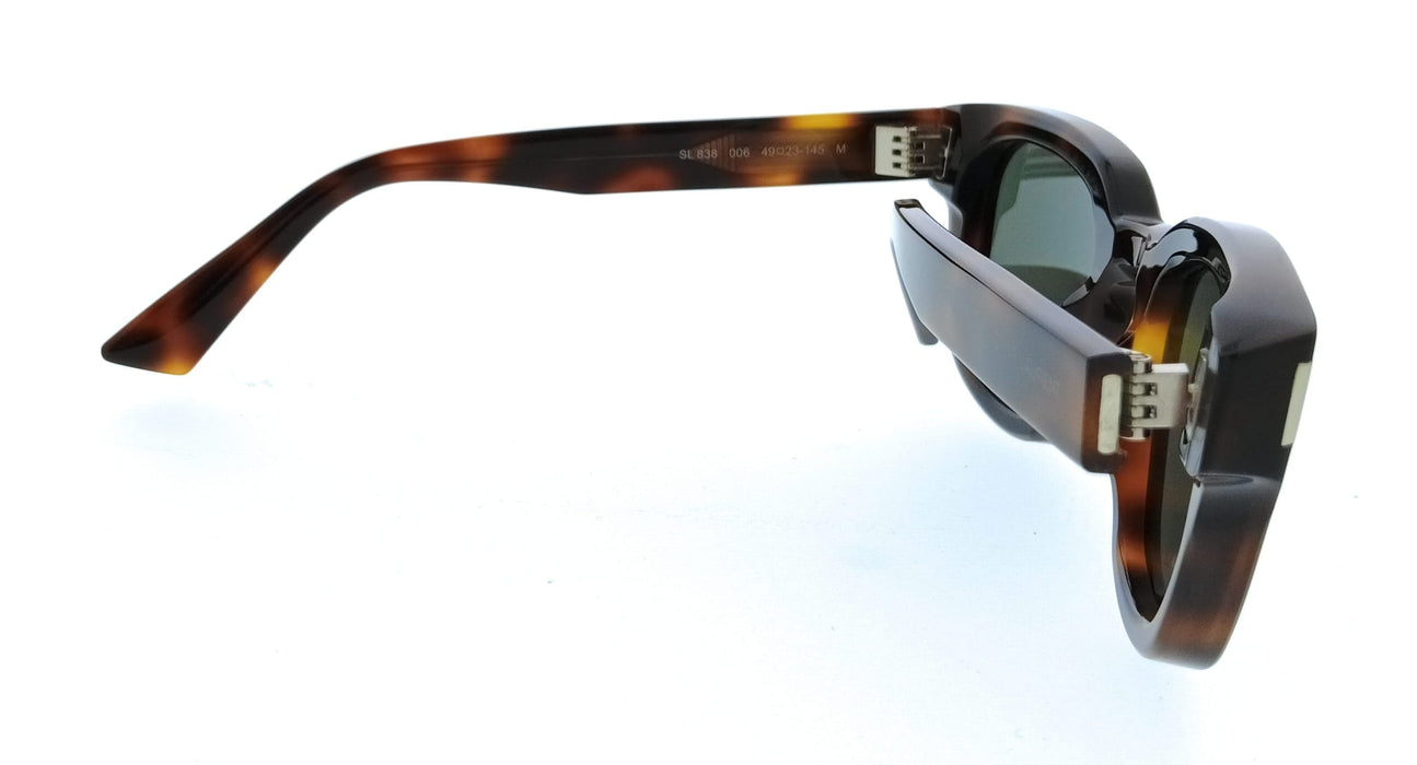 Saint Laurent SL 838-006 Havana Square Mens Sunglasses
