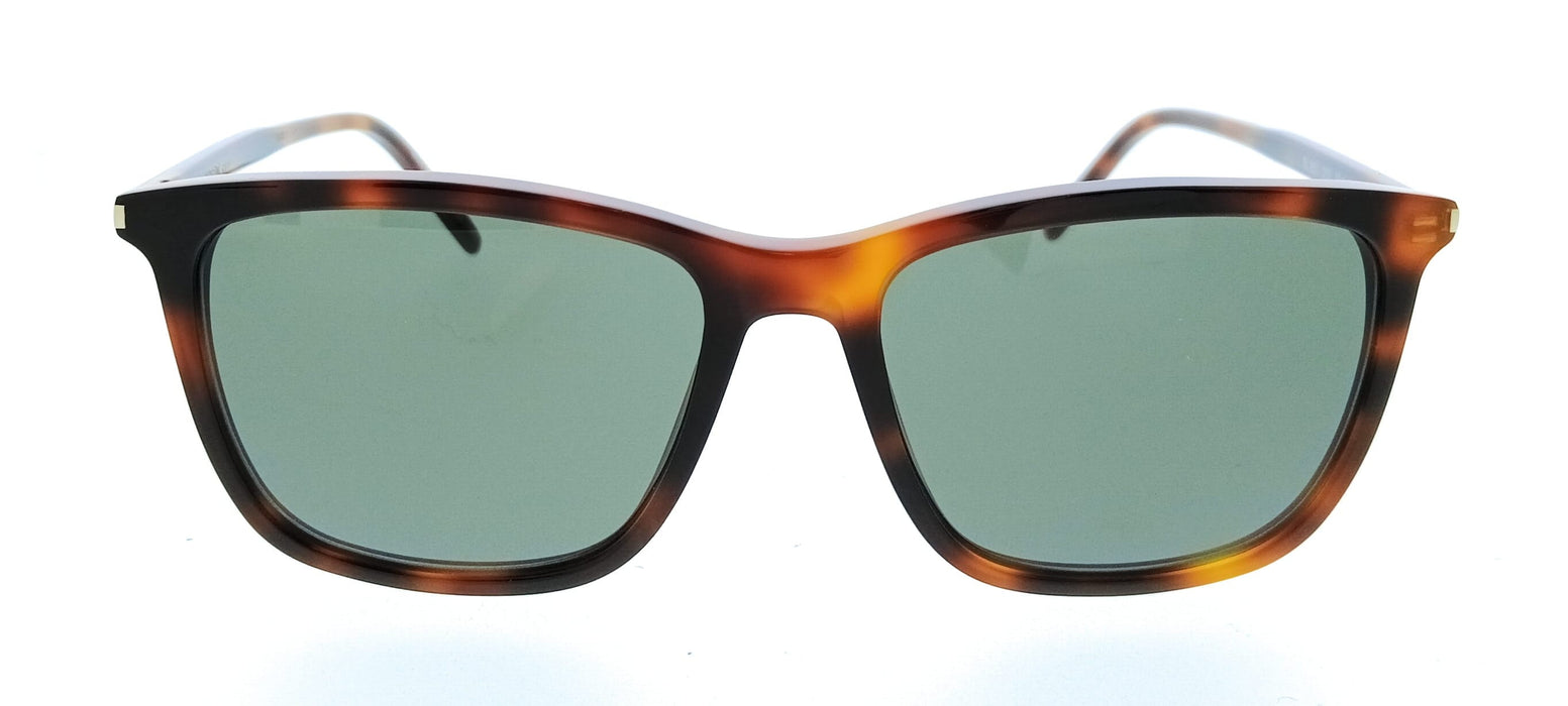 Saint Laurent SL 851-001 Havana Square Mens Sunglasses