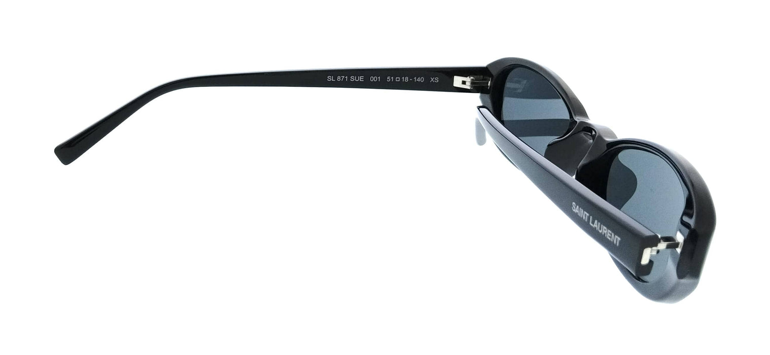 Saint Laurent SL 871 SUE-001 Black Oval Womens Sunglasses