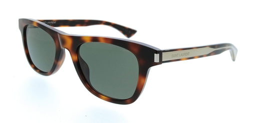 Saint Laurent SL 879-003 Havana Square Womens Sunglasses