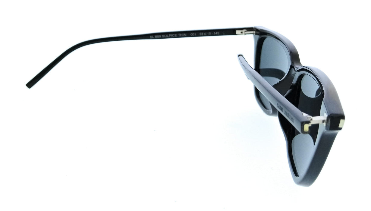 Saint Laurent SL 889 SULPICE THIN-001 Black Cat Eye Womens Sunglasses