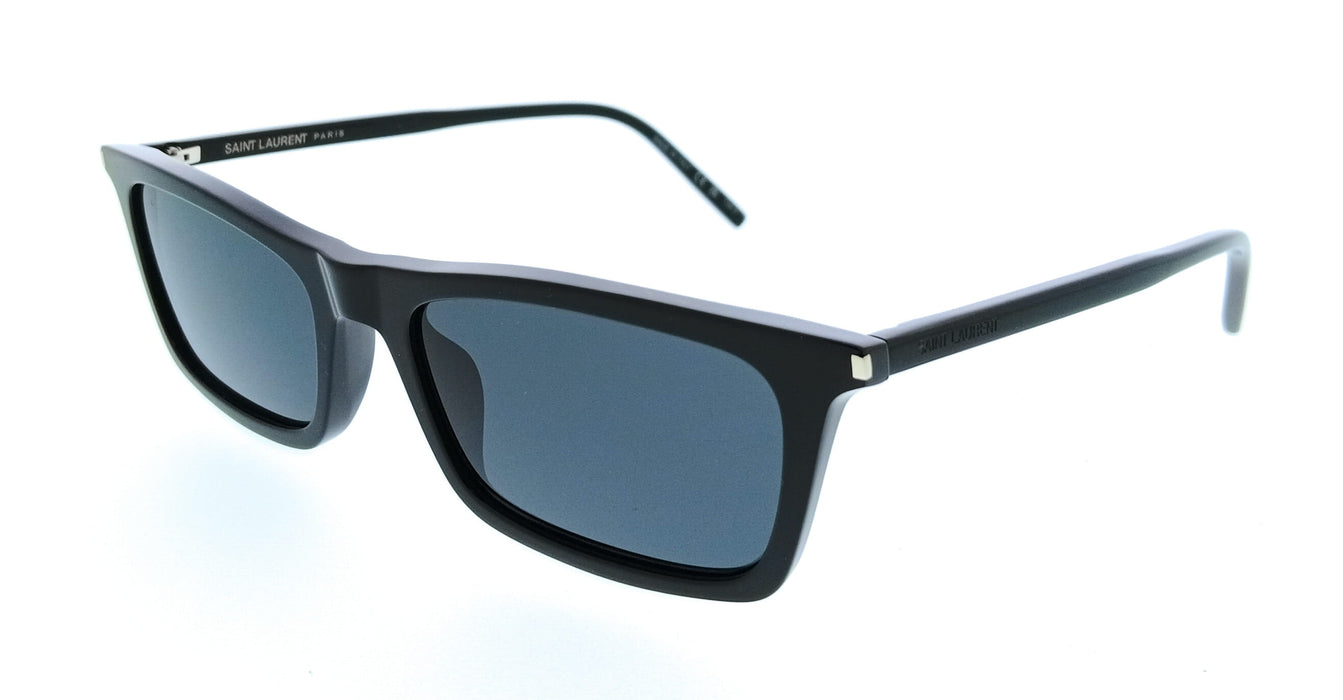 Saint Laurent SL 890 BETTY THIN-001 Black Rectangle Womens Sunglasses