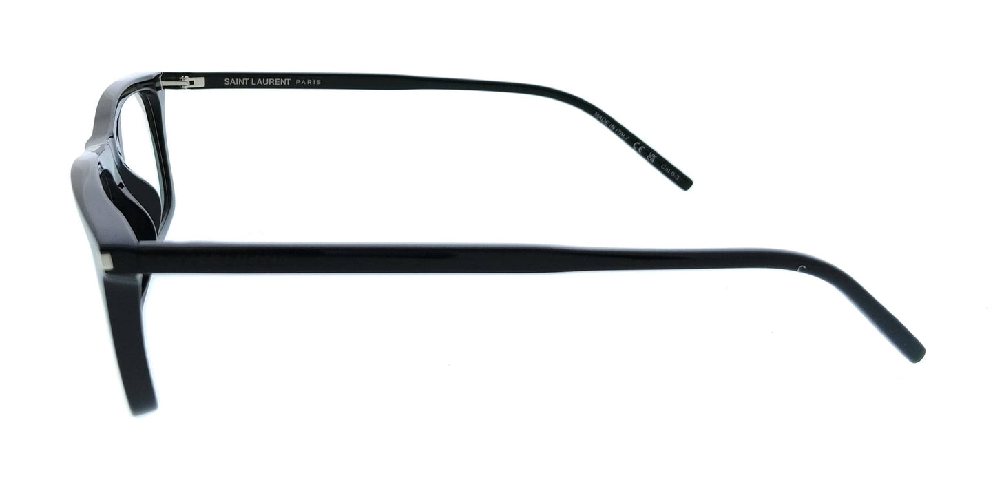 Saint Laurent SL 890 BETTY THIN-006 Transparent Rectangle Womens Sunglasses