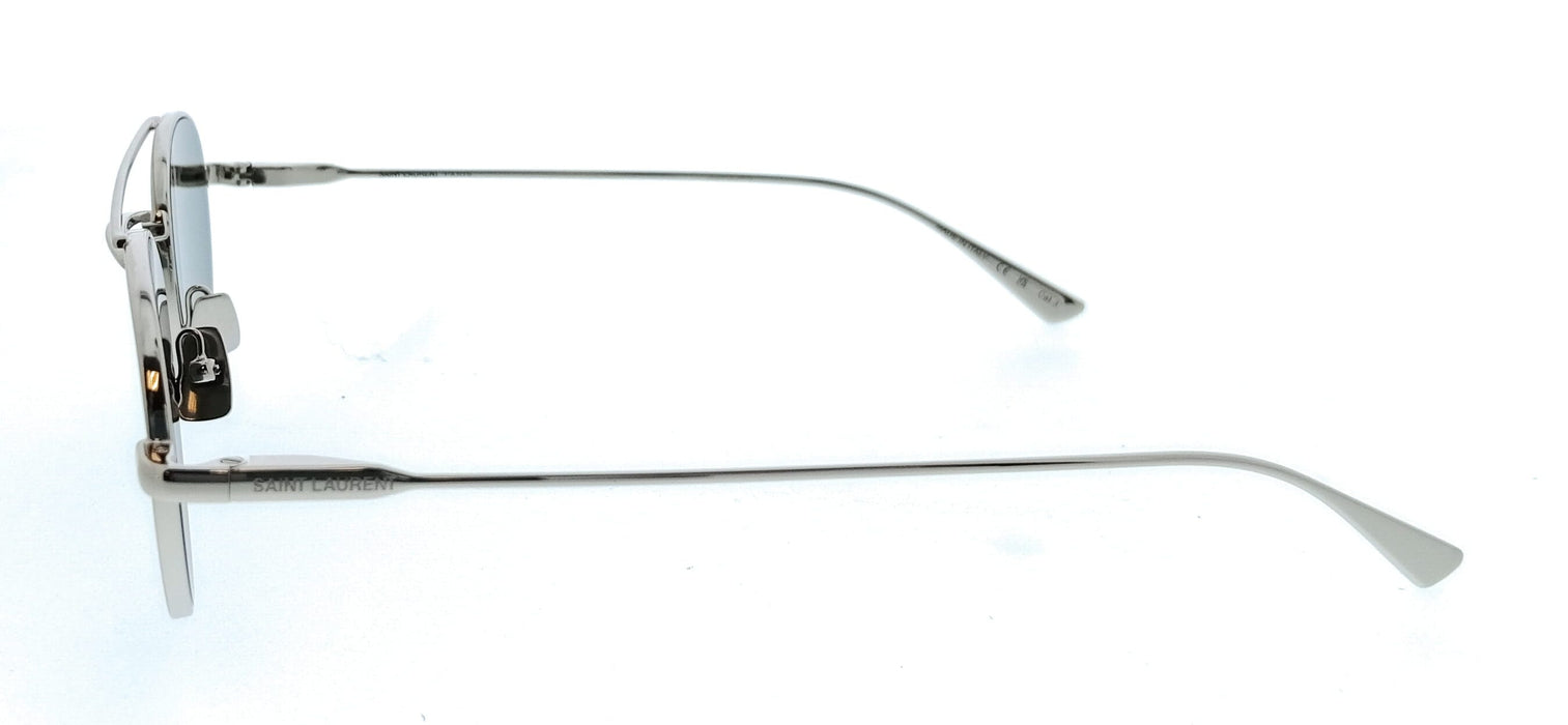 Saint Laurent SL 97-002 Silver Aviator Womens Sunglasses