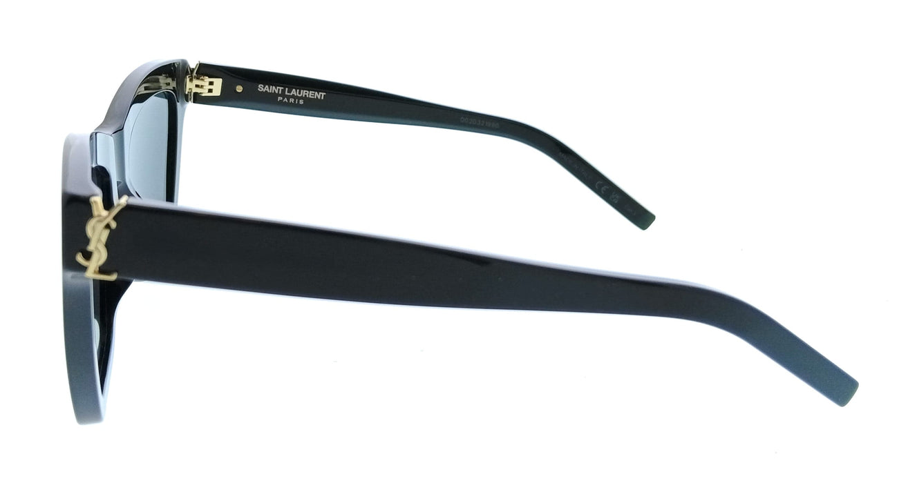 Saint Laurent SL M156-001 Black Square Womens Sunglasses