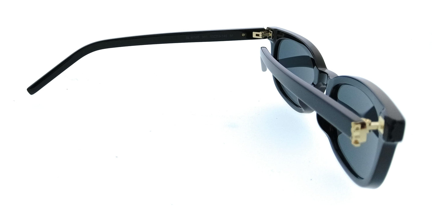 Saint Laurent SL M160-001 Black Rectangle Womens Sunglasses
