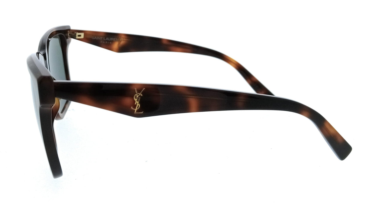 Saint Laurent SL M170-003 Havana Square Womens Sunglasses