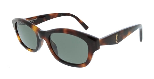 Saint Laurent SL M172-003 Havana Rectangle Womens Sunglasses
