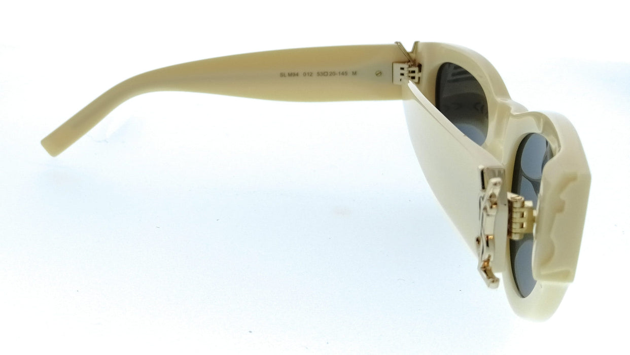 Saint Laurent SL M94-012 Ivory Cat Eye Womens Sunglasses