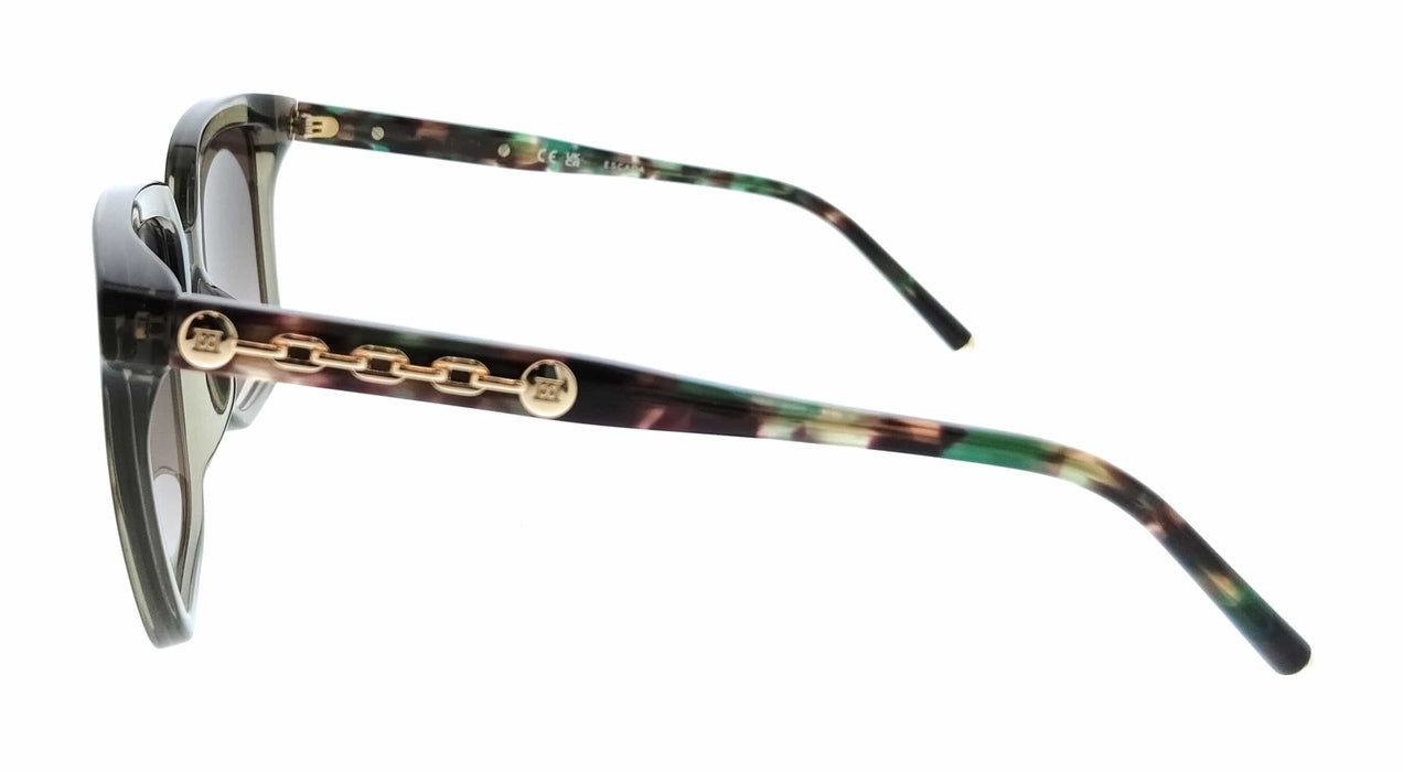 ESCADA ESE61 981 Ladies Crystal Olive Square Chain Link Sunglasses