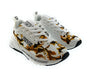Versace Jeans Couture Women's White Baroque Print Lace-Up Sneakers-EU38