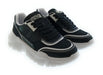 Versace Jeans Couture Women's Black and White Chunky Lace-Up Sneakers-5