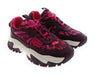 Versace Jeans Couture Women's Burgundy Floral Chunky Lace-Up Sneakers-7