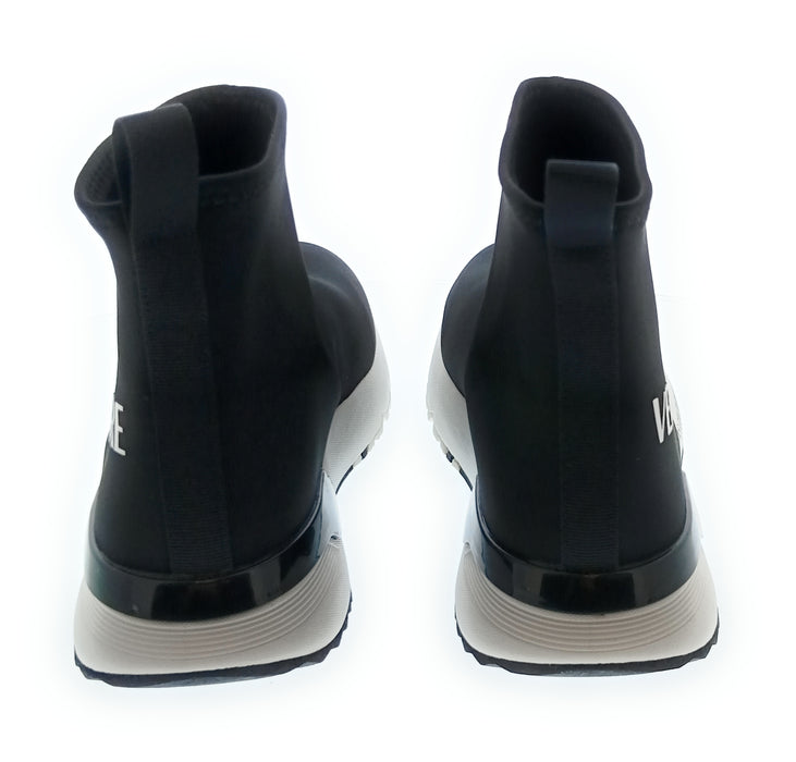 Versace Jeans Couture Black Mens Neopren Ankle Sneakers-