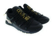 Versace Jeans Couture Black/Gold Mens Signature Neoprene Sneakers-