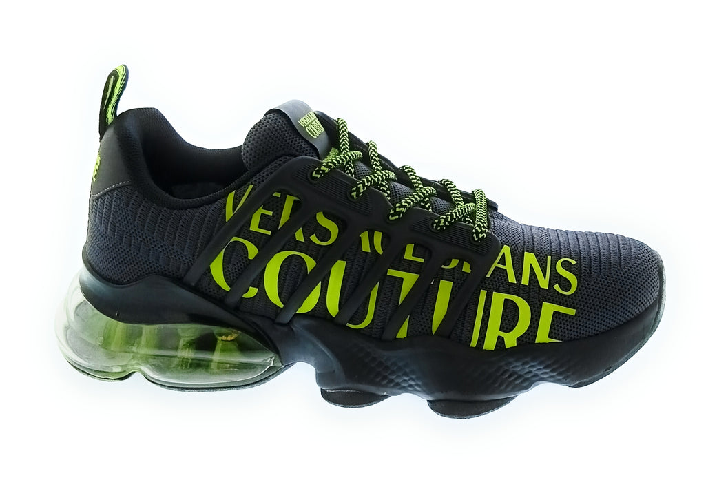 Versace Jeans Couture Graphite Mens Chunky Fashion Sneakers-
