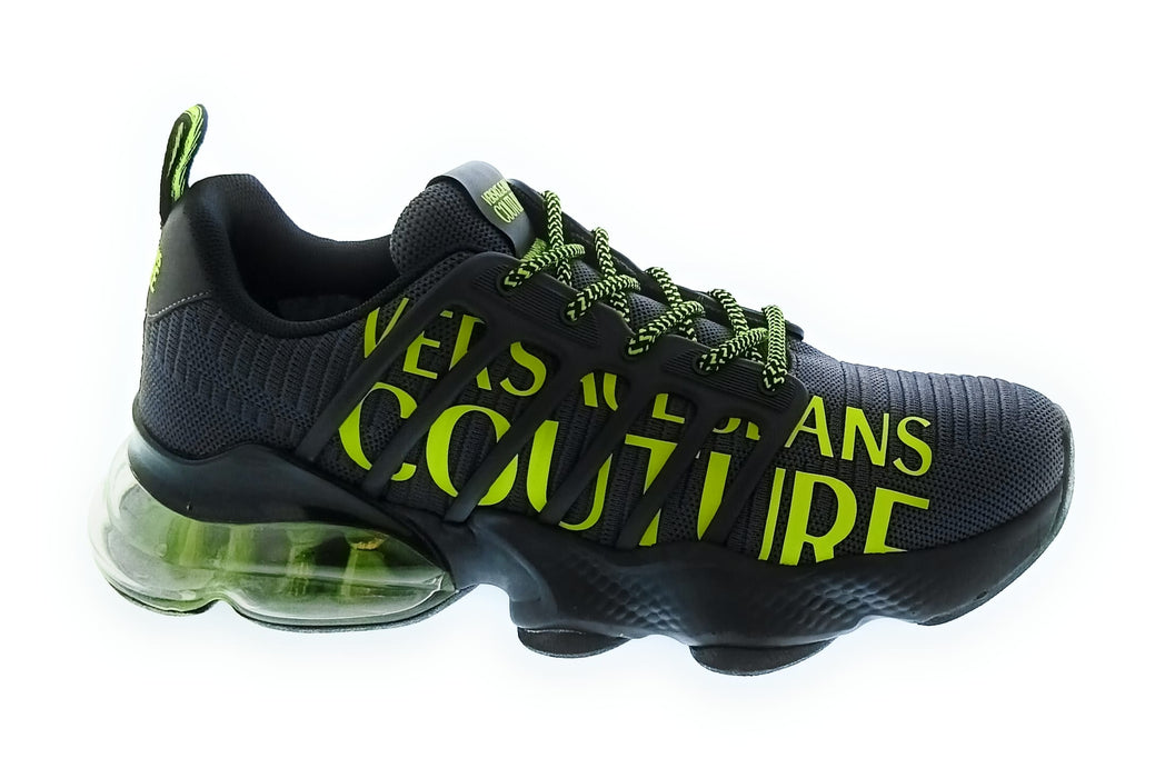 Versace Jeans Couture Graphite Mens Chunky Fashion Sneakers-