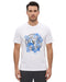 Versace Jeans Couture White T-Shirt – Baroque  Medallion  Logo-XXXL