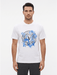 Versace Jeans Couture White T-Shirt – Baroque  Medallion  Logo-