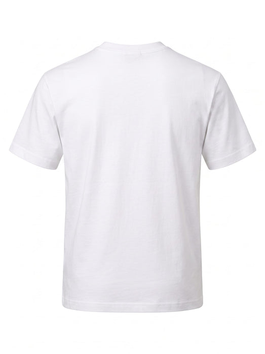 Versace Jeans Couture White T-Shirt – Baroque  Medallion  Logo-